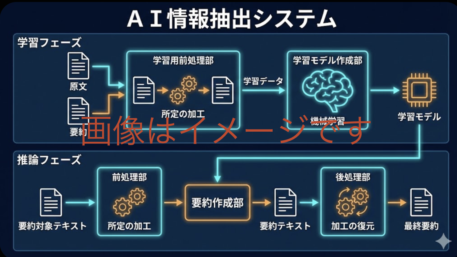 「ＡＩ情報抽出システム」のアイキャッチ画像